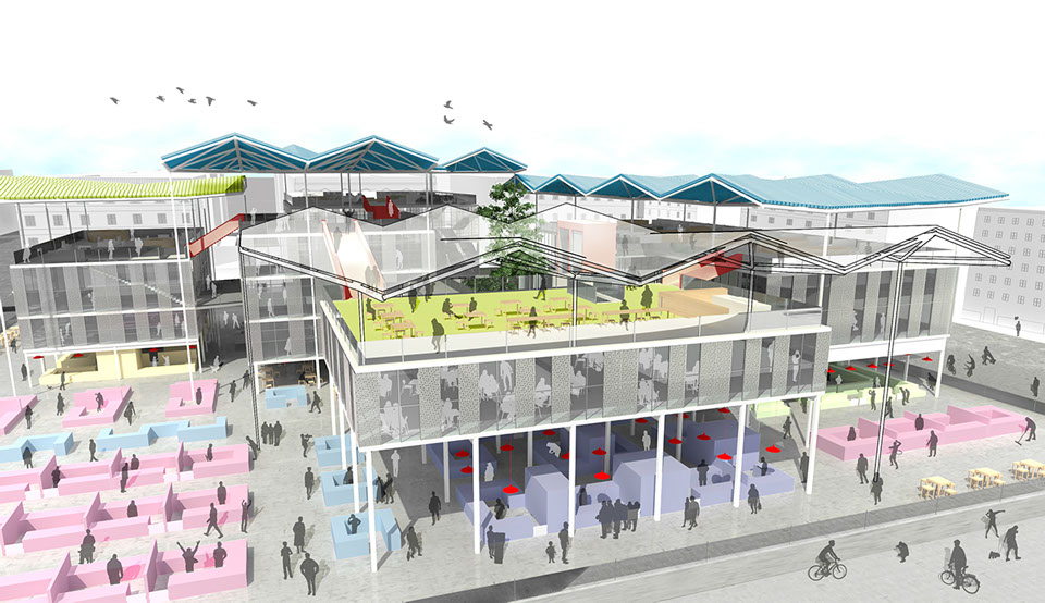 monteroarchitecture Gastronomic Center vista exteriror